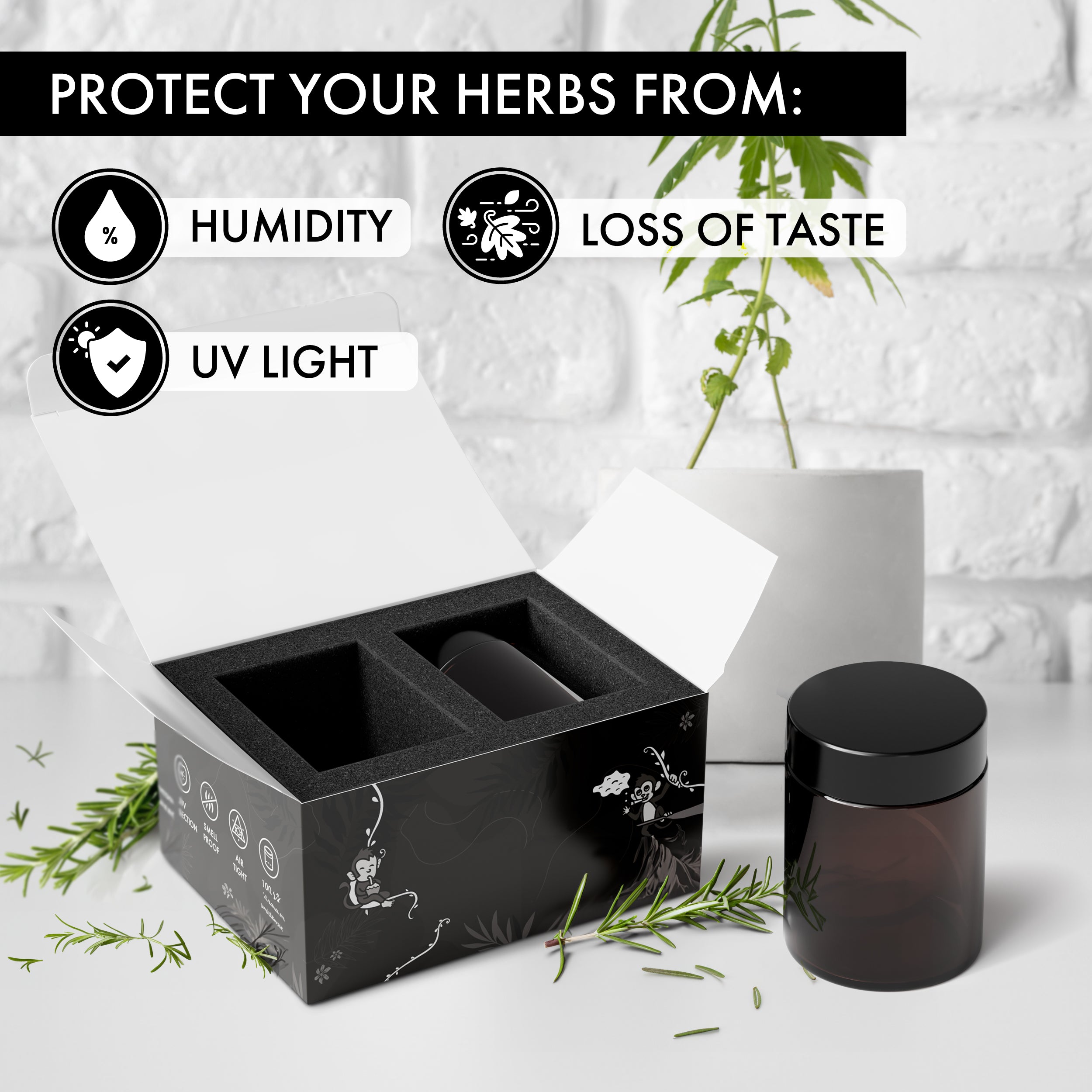 Stash Glas 2 x 100ml