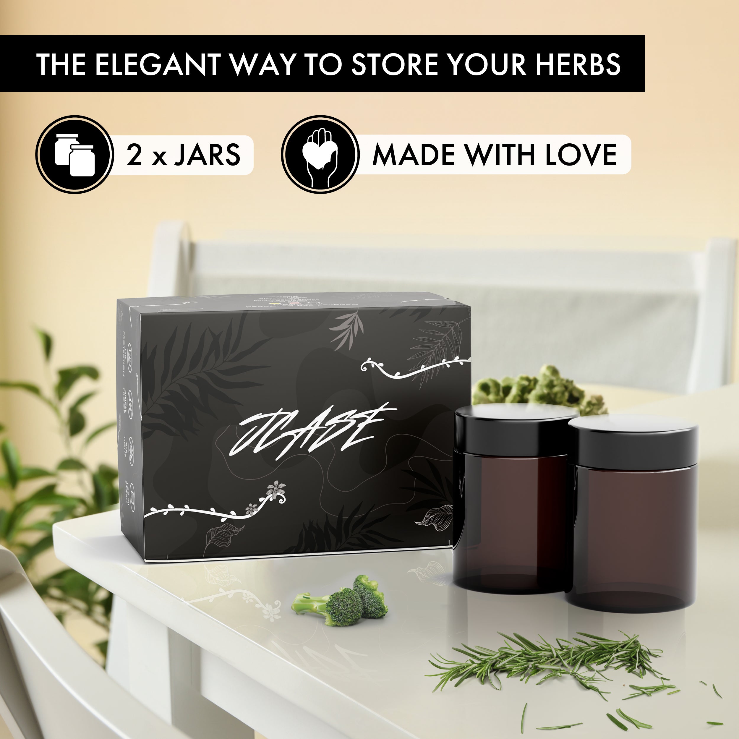 Stash Glas 2 x 100ml