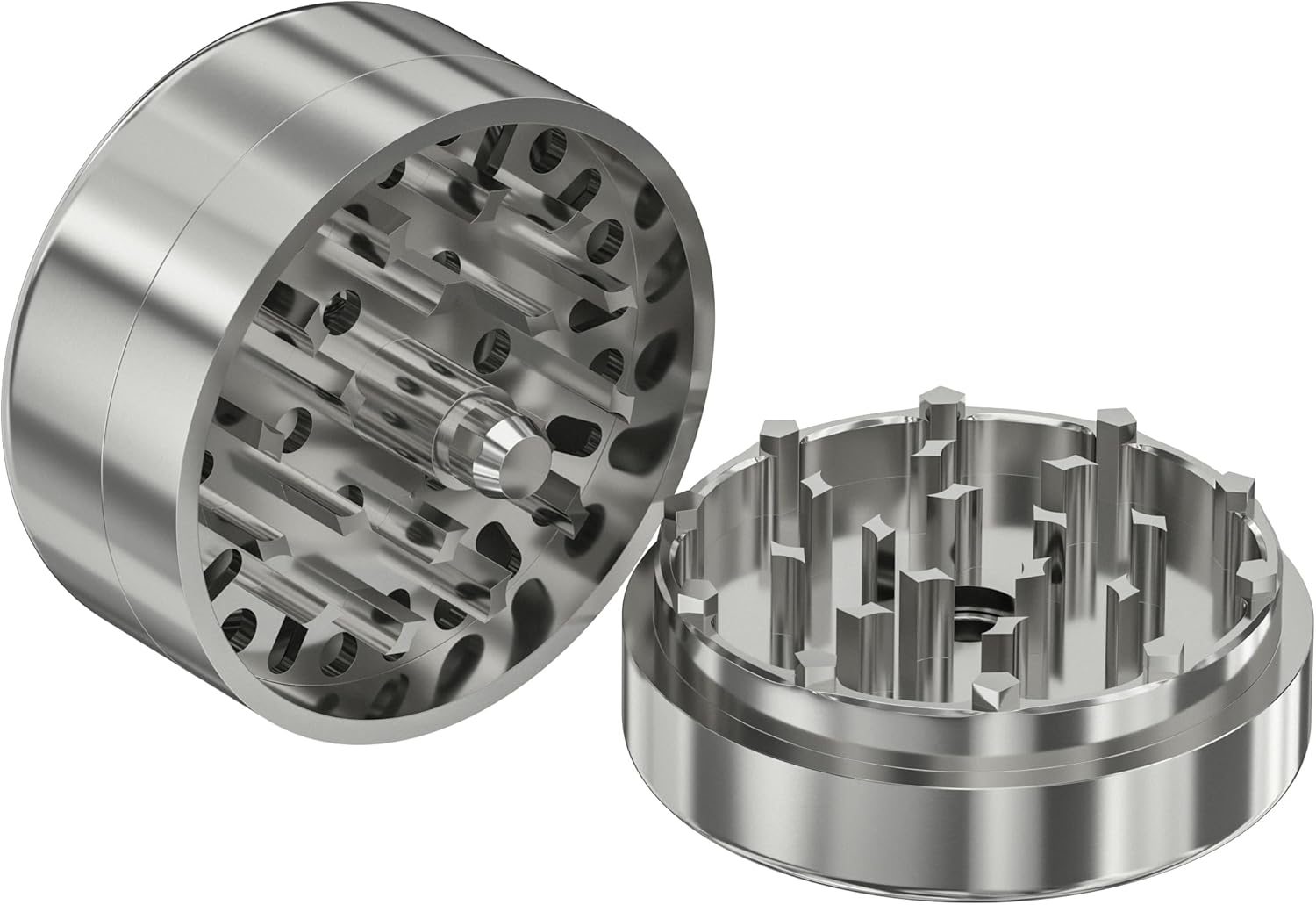 Edelstahl Grinder mit Kugellager