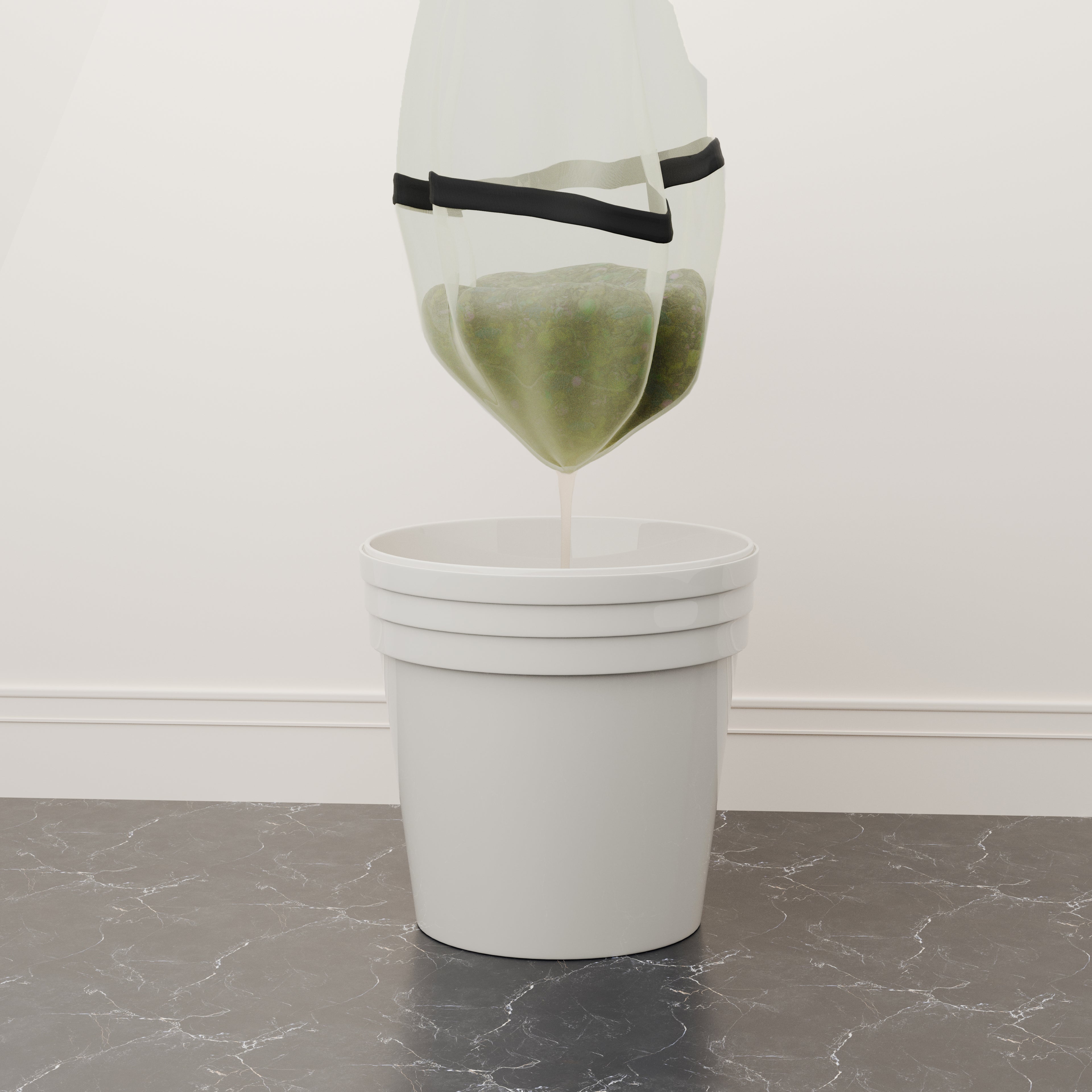 220 Mikron All-Mesh Washbag