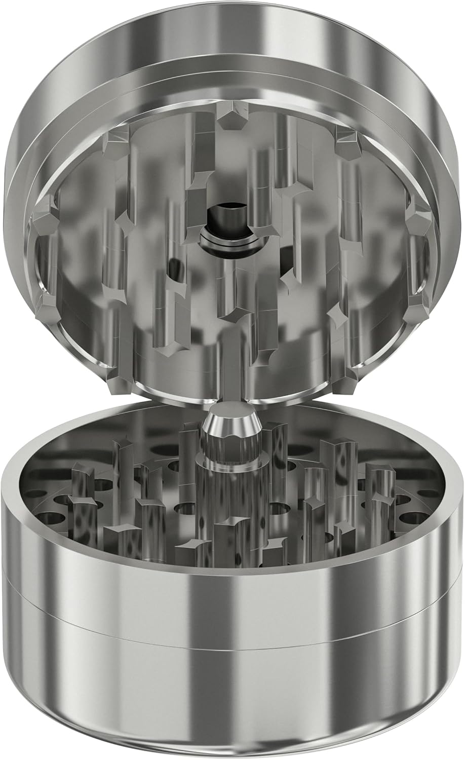 Edelstahl Grinder mit Kugellager