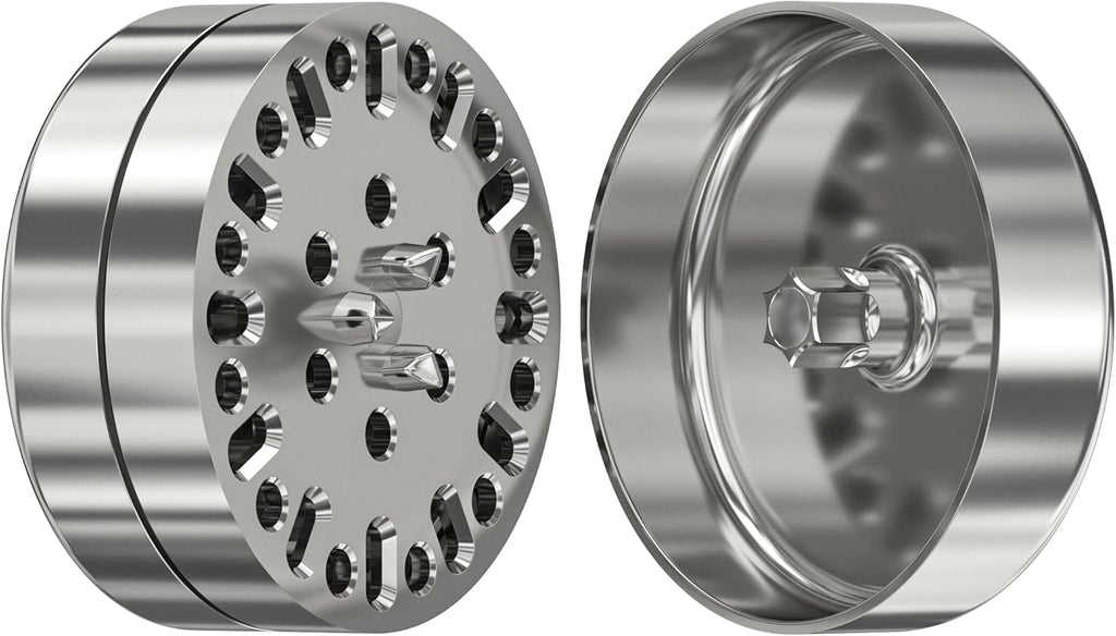 Edelstahl Grinder mit Kugellager