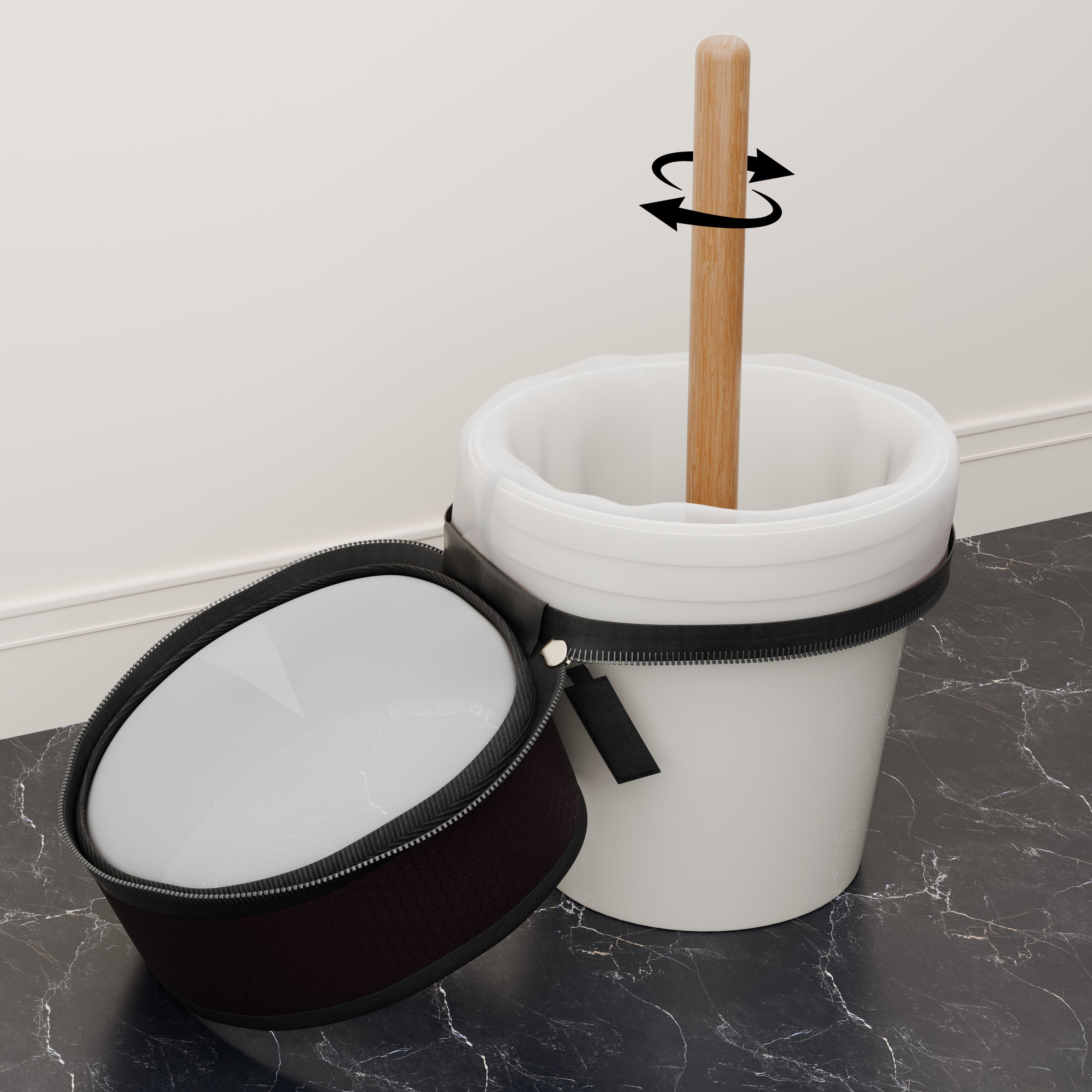 220 Mikron All-Mesh Washbag