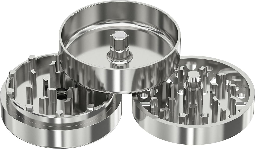 Edelstahl Grinder mit Kugellager