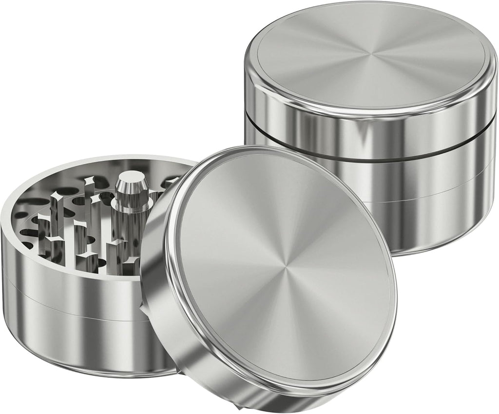 Edelstahl Grinder mit Kugellager