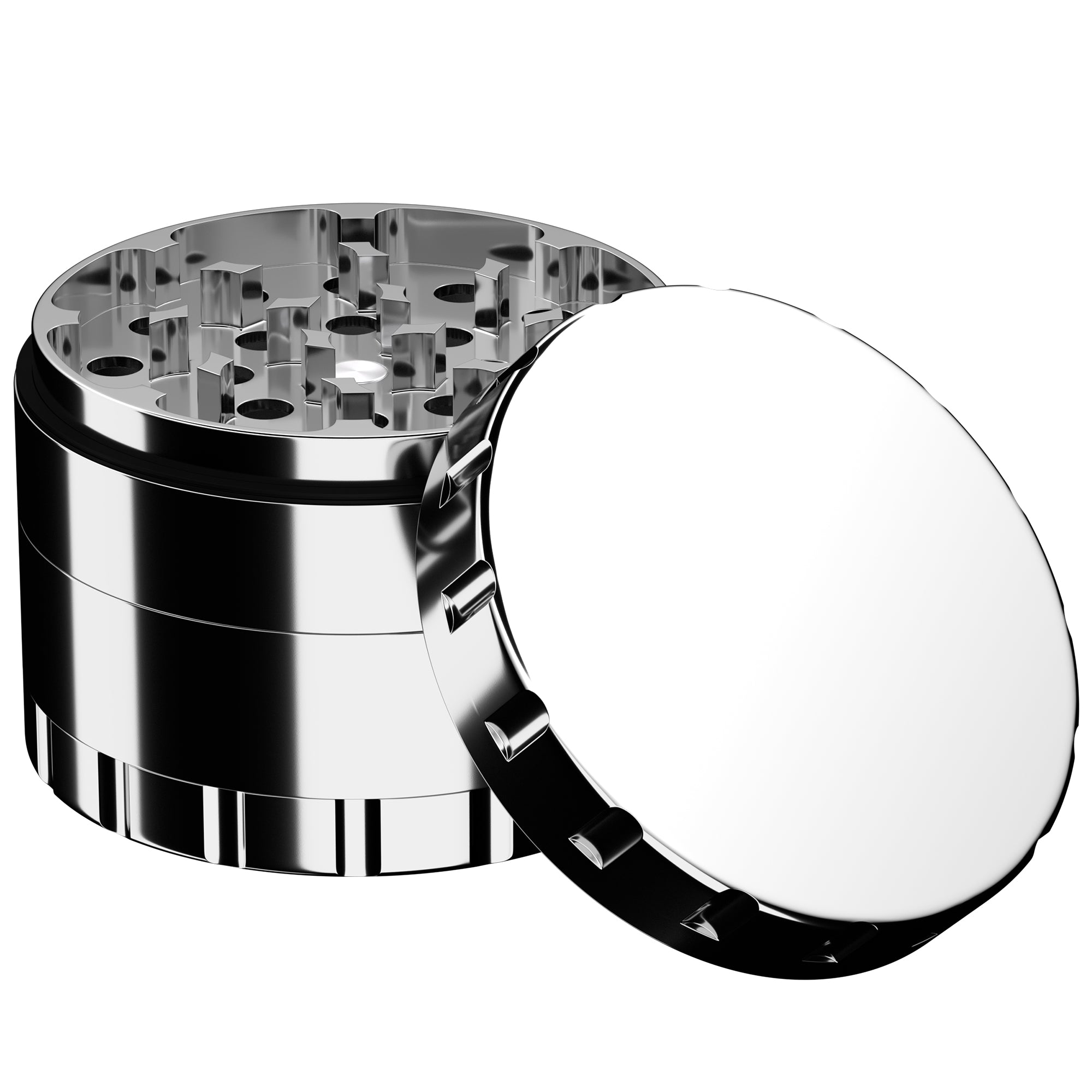 Edelstahl Grinder 4-teilig