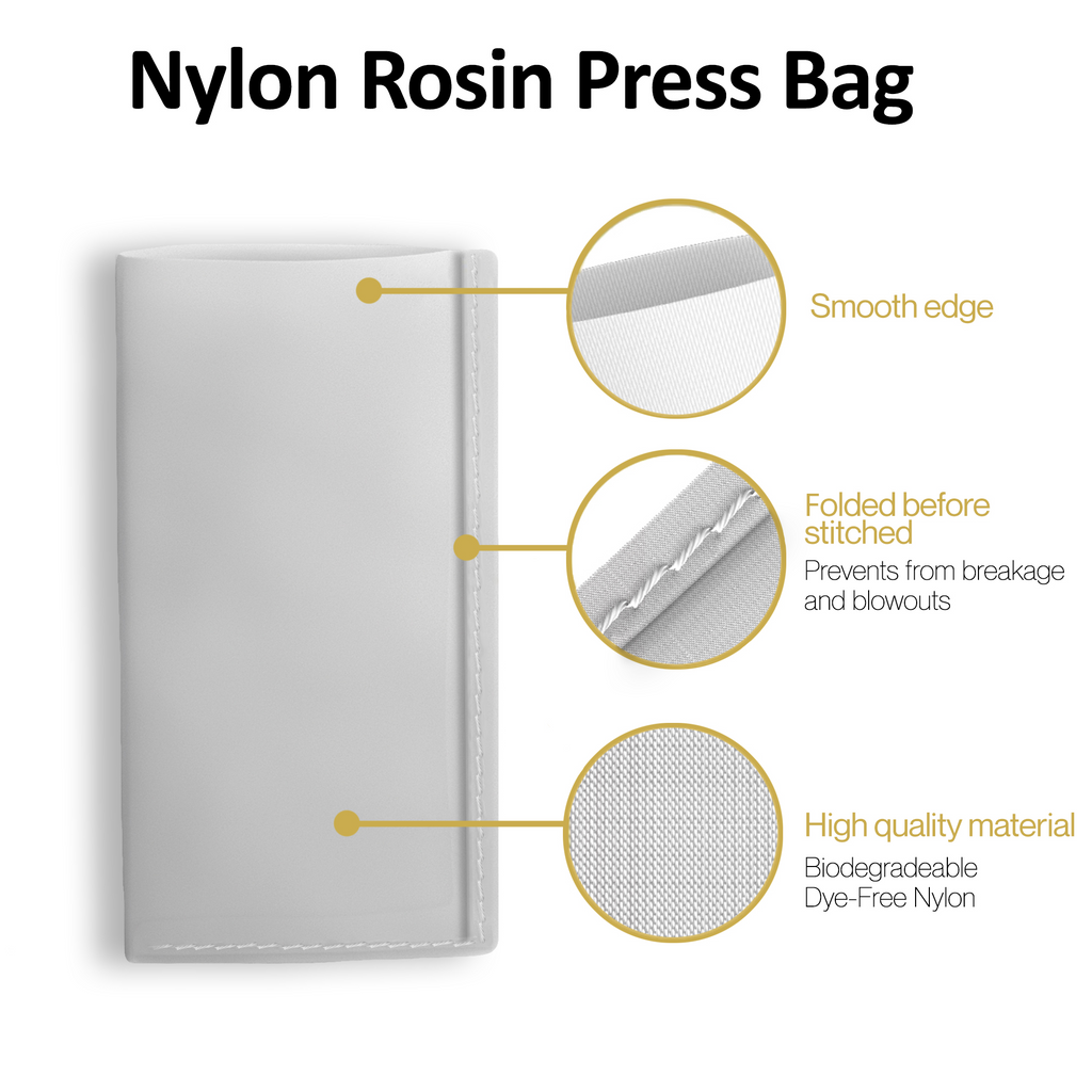 Rosin Bags Folded & Stitched
