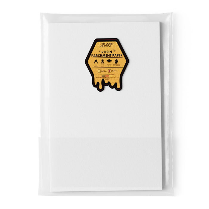 Rosin Press Papier – Antihaft Pergamentpapier 260°C | 50 Blatt