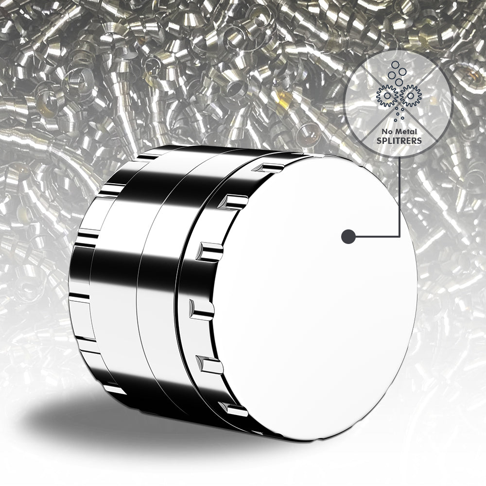 Edelstahl Grinder 4-teilig