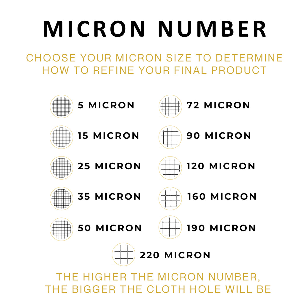 Rosin Bags Folded & Stitched