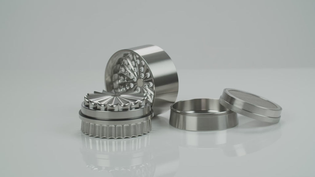 Edelstahl Grinder 5-teilig